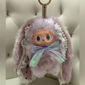 Beautiful Pearl Lace Labubu Bunny - New, High-Quality Custom